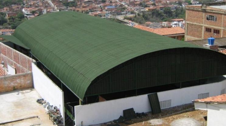 Lightweight roofing sheet
